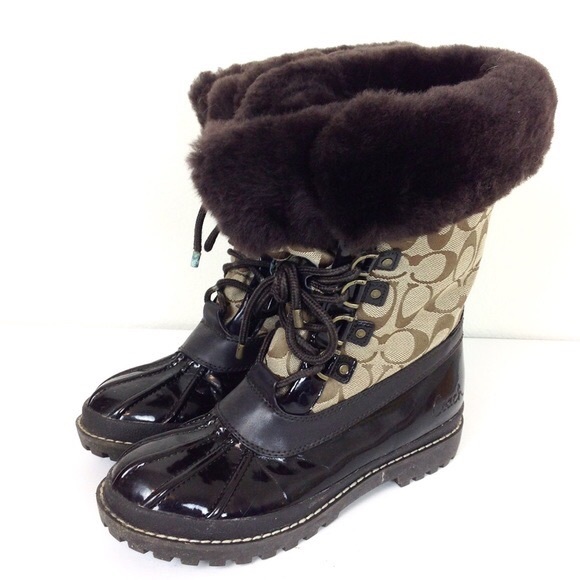 Coach Leonora snow boots